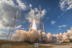 Atlas V rocket carrying the GOES-S mission